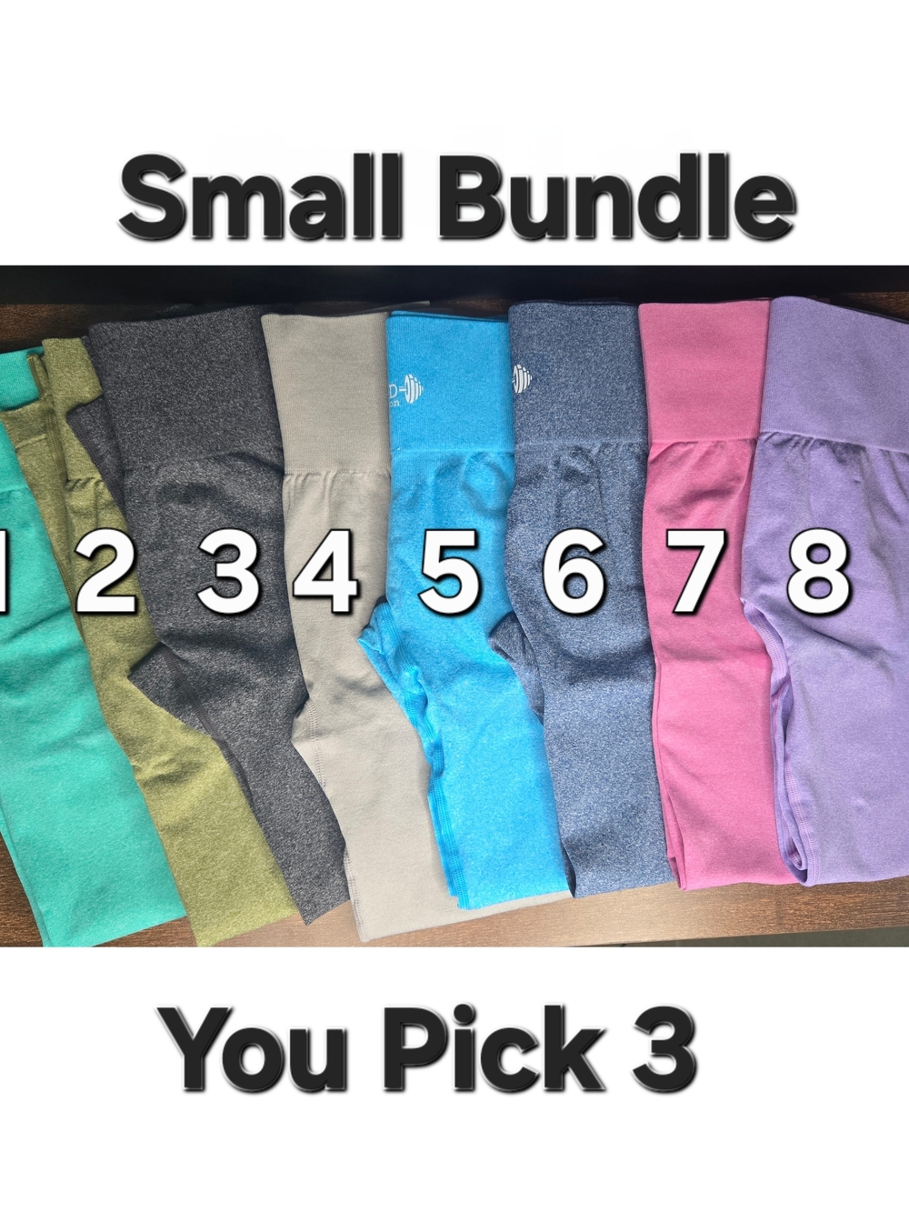 Size Small Bundle High Waist Seamless Contour Leggings
